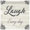 dsdsgog Live Laugh Love Every Day Canvas Painting, Pop Art Print and Poster for Living Room, Café, Decoration, Wall Art, 30 x 30 cm x 3, Unframed view 3