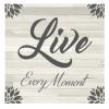 dsdsgog Live Laugh Love Every Day Canvas Painting, Pop Art Print and Poster for Living Room, Café, Decoration, Wall Art, 30 x 30 cm x 3, Unframed view 4