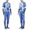 Boys Homelander Cosplay Jumpsuit, The Deep, The Trainer, Starlight Bodysuit Costume Set for Adults and Kids, 130/140 cm view 2