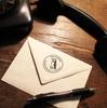 Personalized Round Wooden Address Stamp – Puffin, 40 mm view 2