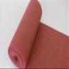 LUC Rib Knit Fabric by Stofftreff Santi, Red Melange 415, 35 cm Tube view 1