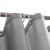 Xiangpeifbh Gray Shower Curtain, Waterproof Polyester, 92 x 182 cm, with 12 Hooks view 4