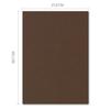 ARTOZ 15-Sheet Craft Paper, Brown, A4, 220 gsm, Fine Egoutteur Ribbing view 2