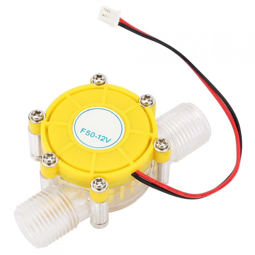 Micro Hydro Water Turbine Generator, F50 12V, Transparent Yellow
