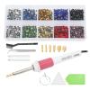 Hotfix Rhinestone Applicator Set, DIY Setter Tool Kit for Crafts, Leather, Clothing and Shoes, 110–240 V (#2) view 1