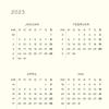 LEUCHTTURM1917 365680 Weekly Planner & Notebook Pocket (A6), 2023, 12 Months, Lilac, German view 3
