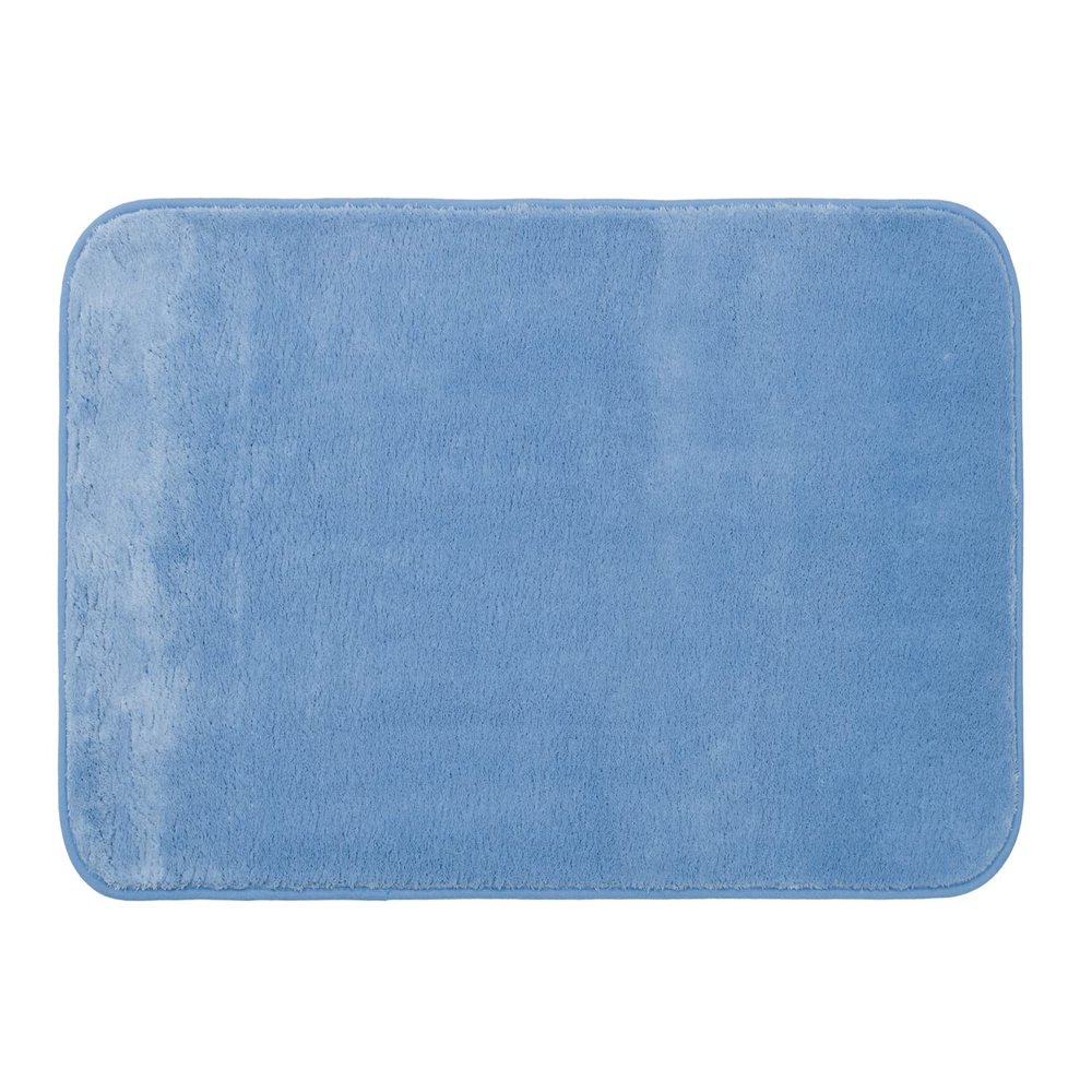 Gzze - Premium Non-Slip Bath Rug, RIO, 100% Microfiber, 60 x 100 cm - Blue