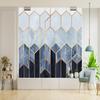 Self-Adhesive Photo Wallpaper, Gold Hexagons, 375 × 280 cm, Stencils view 4