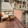 MuchoWow Balcony Privacy Screen, Privacy Mat, Balcony Banner Cover for Terrace or Balcony, Wind Protection, Opaque, Weatherproof, 300 x 120 cm, Apricot Pink Pastel, Solid Orange view 4