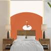 Self-Adhesive Wallpaper Wall Mural Man, Vintage, Circle, 240 x 240 cm view 1