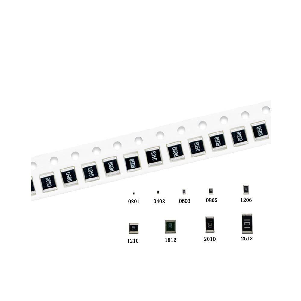 100-Piece 1210 5% 1/2 W SMD Chip Resistors, 1 MΩ