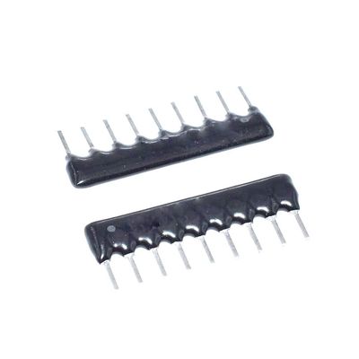 10pcs 9-Pin DIP Resistor Network Array, 1.2KΩ
