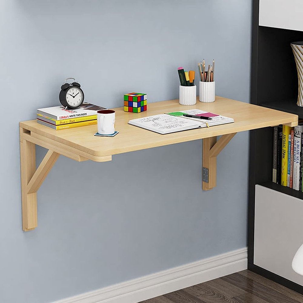 FALIYORS Wall-Mounted Folding Table for Small Spaces
