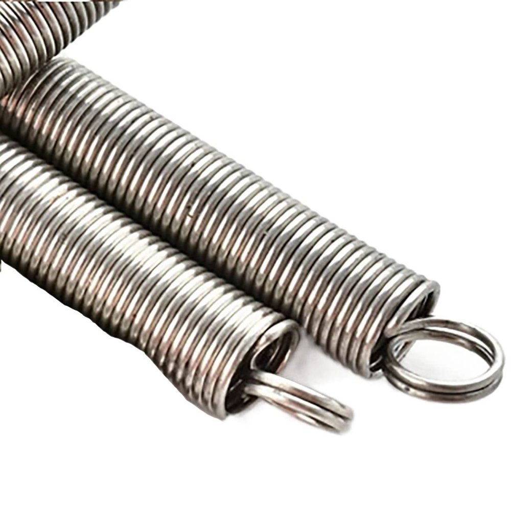 YONGERN 2-Piece 304 Stainless Steel Dual-Hook Spring, 1.5 mm Wire, 12/15 mm Outer Diameter, 110–200 mm (Size: 1.5 × 12 × 180 mm)