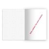 Kartenkaufrausch 1x Super Cute Cats with Pink Party Hat, DIN A4 Exercise Notebook, 7 mm Grid view 2