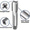 Burkit M22 x 2.5 Right-Hand Machine Tap, HSS, Straight-Fluted view 4