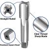 Burkit M34 x 1.0 Right-Hand HSS Machine Tap, Straight Fluted view 4