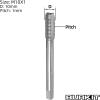 Burkit M10 x 1 Right-Hand Machine Tap, HSS, Straight-Fluted view 2