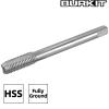 Burkit M10 x 1 Right-Hand Machine Tap, HSS, Straight-Fluted view 3