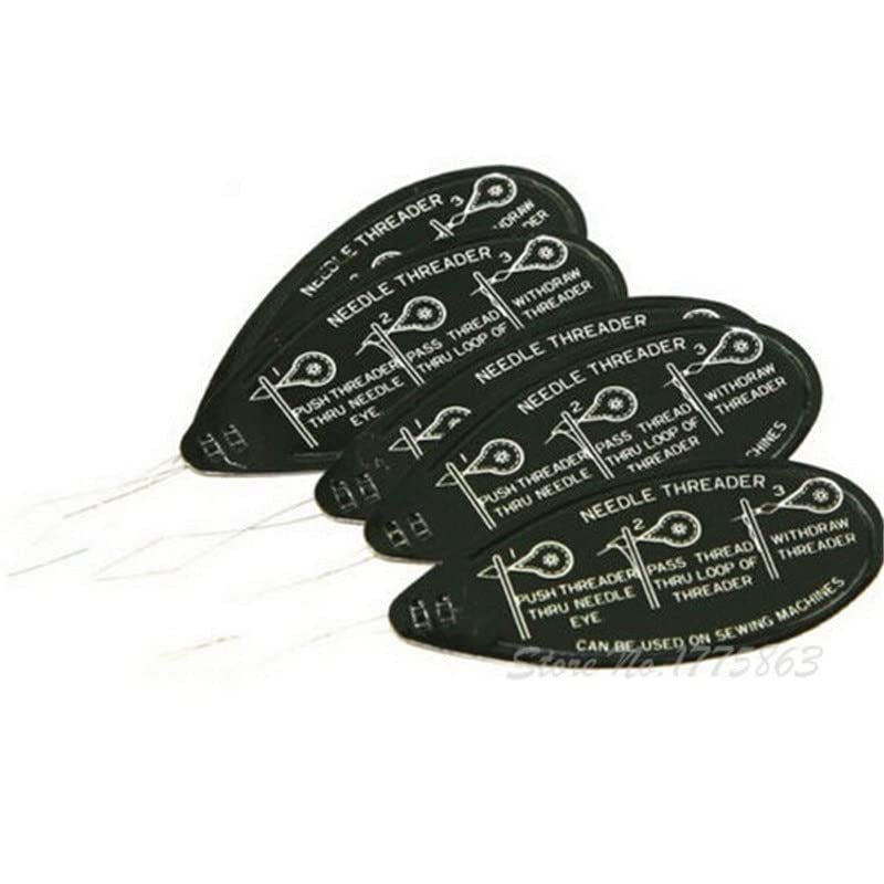 Aurorad DIY Needle Threaders for Hand or Machine Sewing, 10 Pieces, AA7409