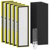 FMDZFL FLT4825 True HEPA Filter B Replacement, 1 Bulb, 5-Pack view 1