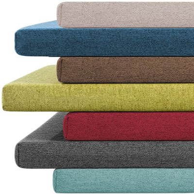 Waigg Kii Thick Garden Bench Cushion, Orange, 60 x 35 x 5 cm