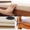 Waigg Kii Thick Garden Bench Cushion, Orange, 60 x 35 x 5 cm view 4