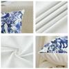 Blue and White Porcelain Pillow Covers, Set of 2, 18 x 18 in view 4