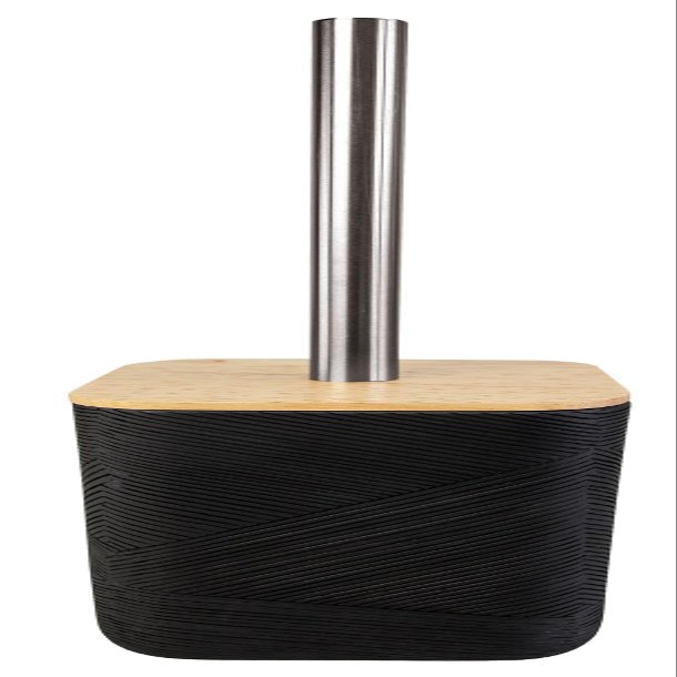 Kleine Wolke Crossover Toilet Brush Holder, Black