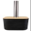 Kleine Wolke Crossover Toilet Brush Holder, Black view 1