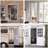Magnetic Insect Screen Door Curtain 125 x 220 cm, White view 2