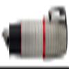 Gullor 75F Fountain Pen, Gray Grid with Gift Box, Red Trim, Fine (F) Nib view 3