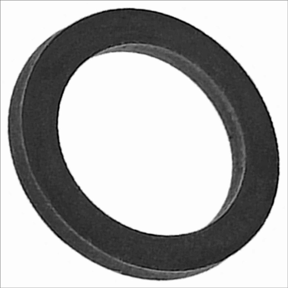 MegaHaustechnik 4-Pack NBR Rubber Flat Gaskets, 32 mm OD x 23 mm ID