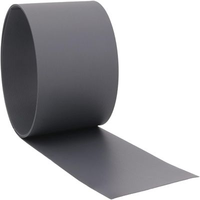 PREMIUM Rigid PVC Fence Privacy Strip, Window Gray, 2.535 m x 190 mm