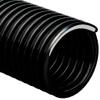 Flexible Corrugated PVC Pond Hose, 38 mm x 3 m, with 2 Pipe Clamps, Black view 4