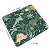 TSSOHU Dinosaur Tropical Leaves and Flowers Mouse Pad view 2