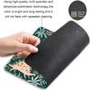 TSSOHU Dinosaur Tropical Leaves and Flowers Mouse Pad view 3