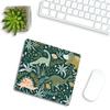 TSSOHU Dinosaur Tropical Leaves and Flowers Mouse Pad view 4