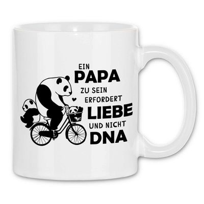 wowshirt Dadhood Requires Love, Not DNA Mug for Stepfather, White
