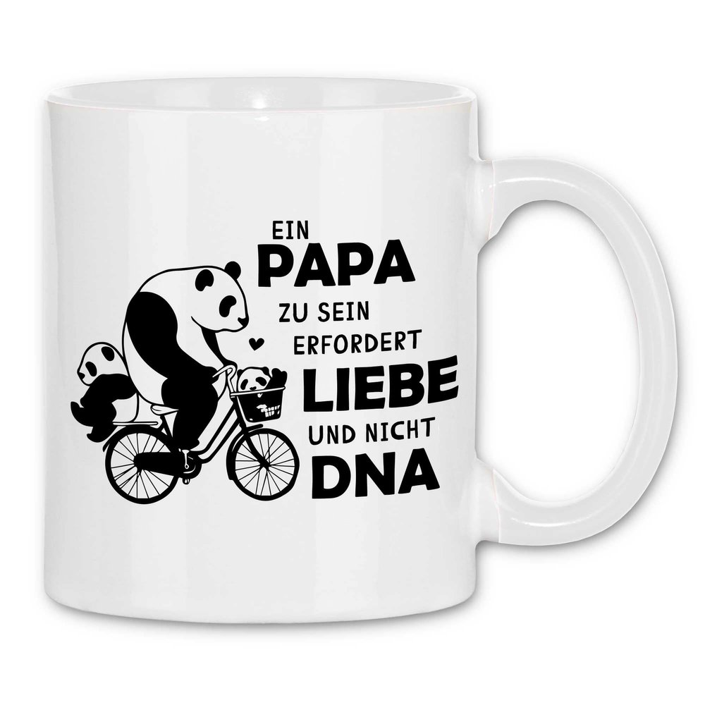 wowshirt Dadhood Requires Love, Not DNA Mug for Stepfather, White