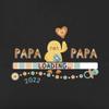 wowshirt Cotton Tote Bag “Baby Announcement: Dad Loading 2022,” Gift for Expecting Fathers, Black view 2