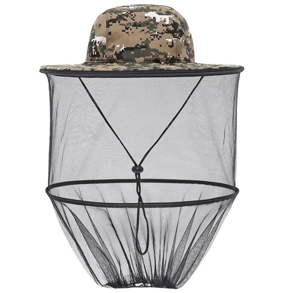 Mosquito Net Hat with Removable Bee Veil