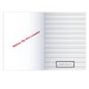Kartenkaufrausch 2-Pack Fresh, Cheerful DIN A4 Math Notebooks, Pink and Red Zigzag Stripes, Ruling 23 view 3
