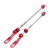 Quick-Release Skewer Set, Front 100 × 9 mm / Rear 135 × 10 mm, Red view 4