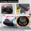 Chickwin Round Basketball Pattern Rug, Soft 3D Plush Non-Slip Floor Mat, 60 cm Diameter view 3