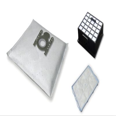 10 Kallefornia K28 Vacuum Cleaner Bags + HEPA Filter + Motor Protection Filter for Siemens VS06 synchropower VS06B112A