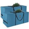 Hearth & Harbor Christmas Tree Storage Bag – Waterproof, Reinforced Handles, Double Zipper, 600D Oxford, 2-Pack view 1
