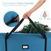 Hearth & Harbor Christmas Tree Storage Bag – Waterproof, Reinforced Handles, Double Zipper, 600D Oxford, 2-Pack view 4