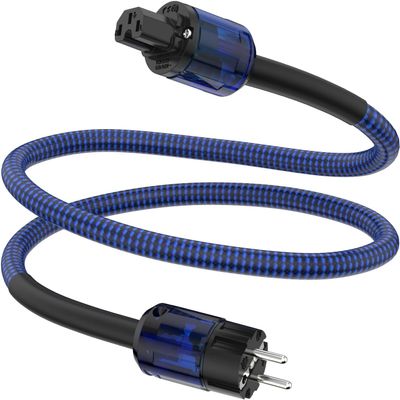 Tertullus HiFi High-End C15 Power Cable with Schuko Plug, 2 m (P037)