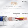 Tertullus HiFi High-End C15 Power Cable with Schuko Plug, 2 m (P037) view 3